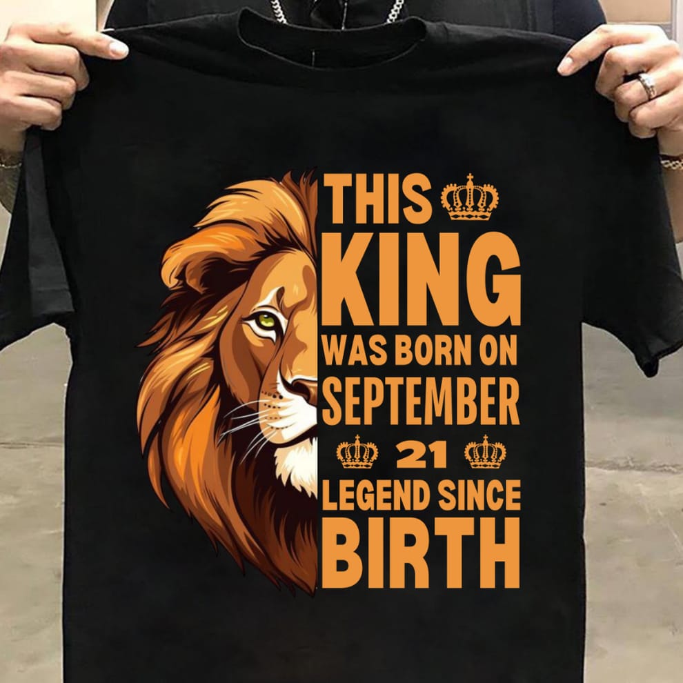 This King Was Born On March 11 – Legend Since Birth Graphic Tee
