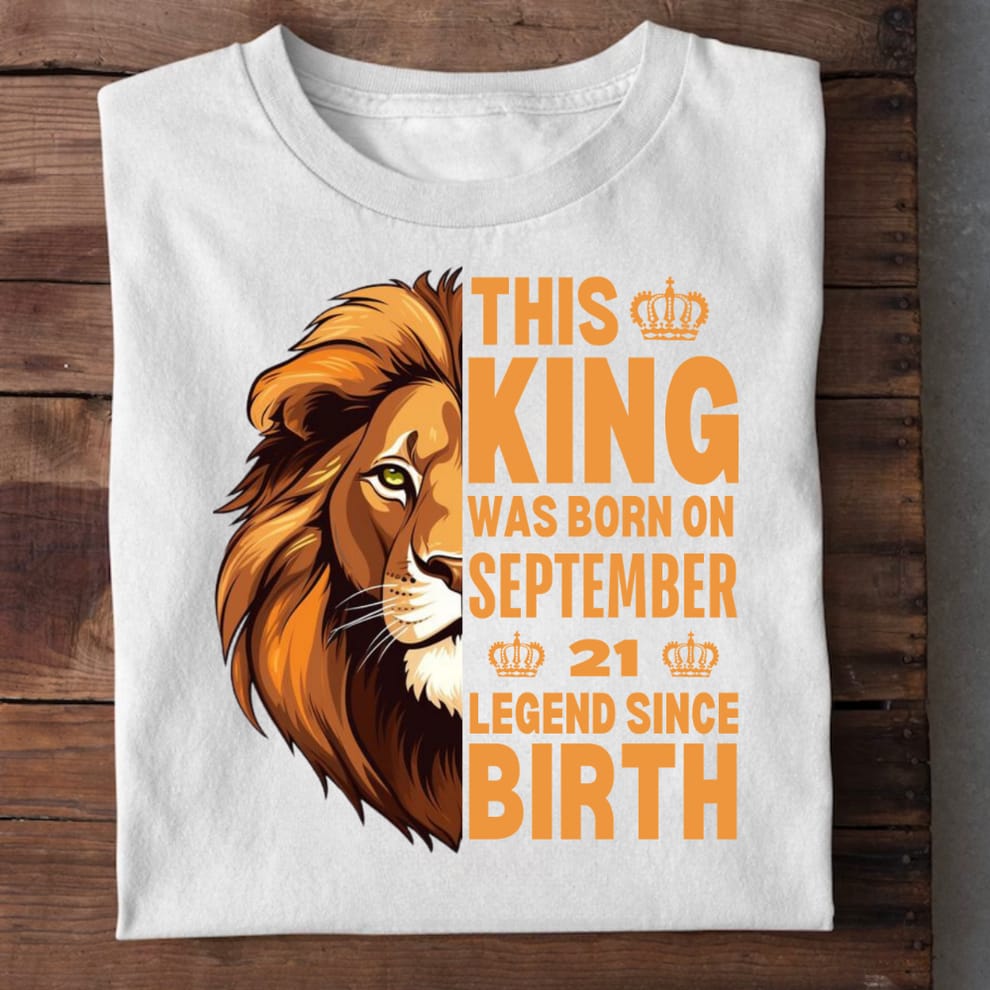This King Was Born On March 31 – Legend Since Birth Graphic Tee