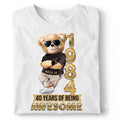 Made In 1988 – 37 Years of Being Awesome Graphic Tee in Black